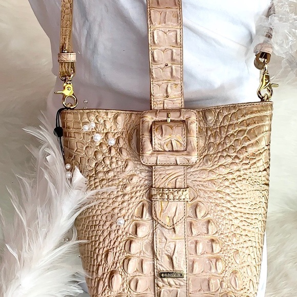 👜New Brahmin👜 Faith Chiffon Ombré Melbourne - Picture 6 of 10